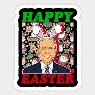 Joe Biden happy easter Sticker